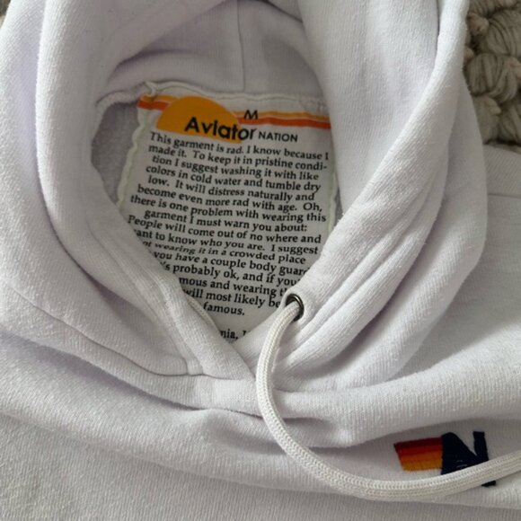 Aviator nation short hoidie M - Picture 4 of 5